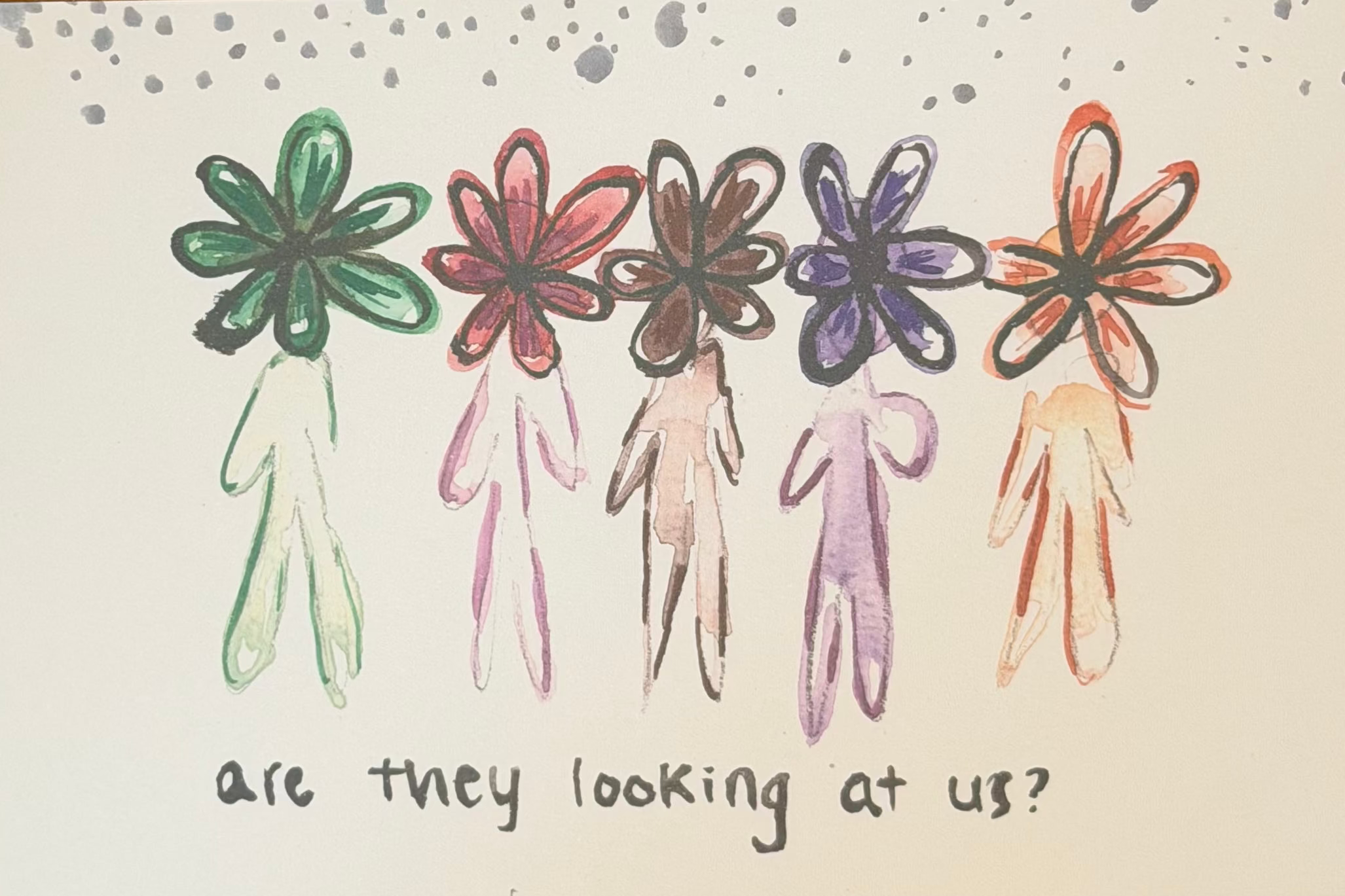 im sorry for staring